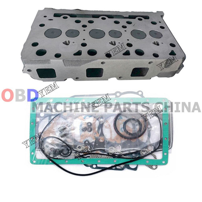 Cylinder Head Assy W/Full Gasket For Kubota D1703 D1703E For Bobcat 238 325 328