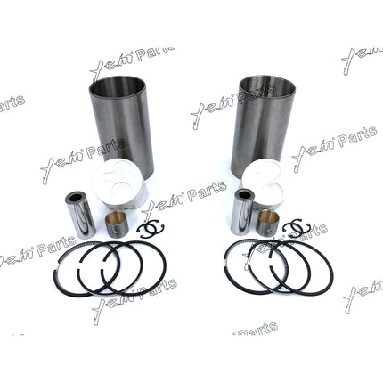 Liner Piston Kit Set STD For Kubota Z482 (Liner x 2 + Piston x 2 + Ring x 2) Engine Parts