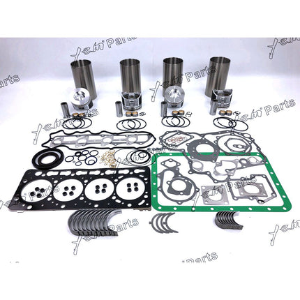 V3800 V3800DI-T Overhaul Rebuild Kit For Kubota Engine M105S Tractor RePair Part