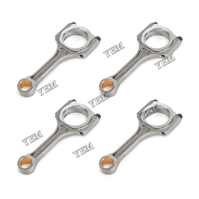 4 PCS Connecting Rod 23510-2G540 For 2011-20 Kia Sorento Optima Hyundai Sonata 2.4L