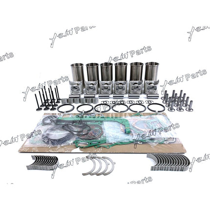 For Daewoo D1146T For Doosan Excavator DH258LC-V Engine Overhaul Rebuild Kit
