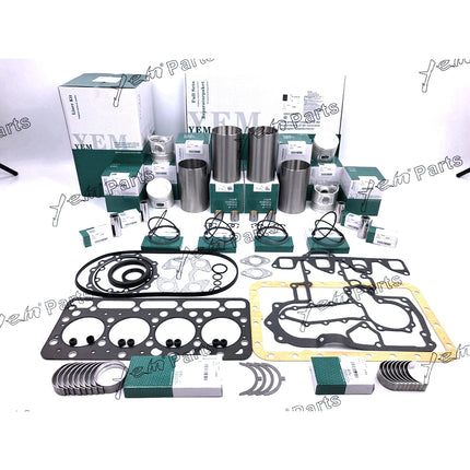 Overhaul Engine Rebuild Kit & cylinder liner For Kubota V1903