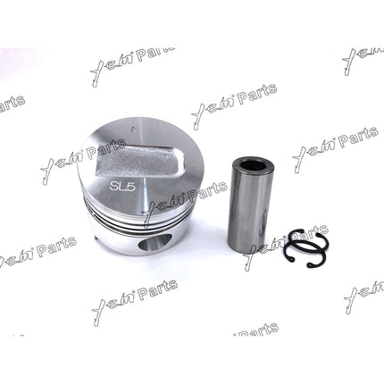3 Sets STD Piston Kits with Pin & Ring For Mitsubishi S3L Diesel Engine