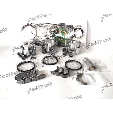 Piston,Full Gasket, Bearing, Rings, Thrust Washer For Yanmar 3TNV82A 3TNV82 Engine