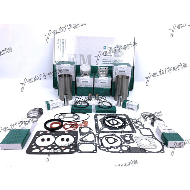 Z482 Overhaul Rebuild Kit For Kubota Engine T1600H Tractor Parts RePair W/ Liner