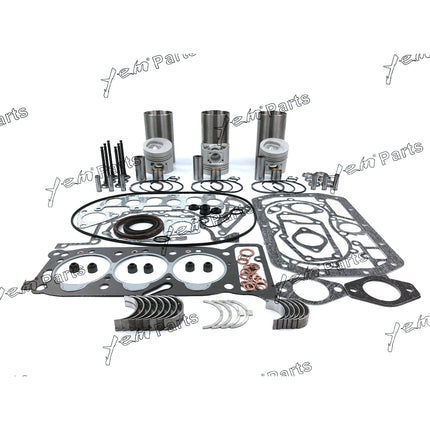 Overhaul Rebuild Kit For Isuzu 3KR2 Engine Sumitomo S80F2 S80FX3 Excavator Parts