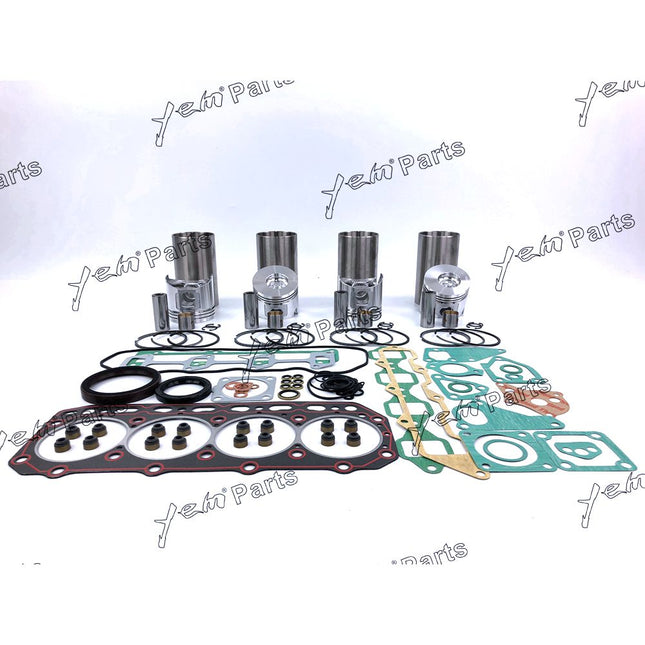 4TNV84T Overhaul Rebuild Kit with 8EX Valves For Yanmar Engine LX490 Tractor