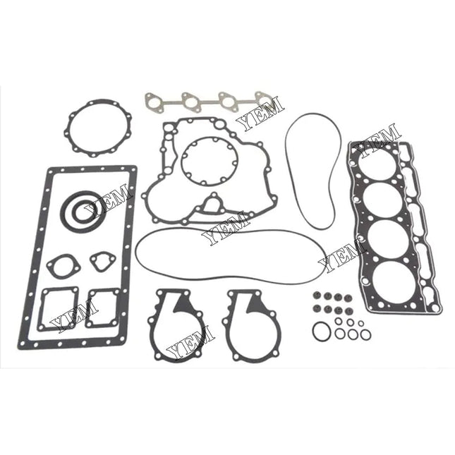 For Kubota Engine V1505 V1505T V1505E Complete Cylinder Head + Full Gasket Kit