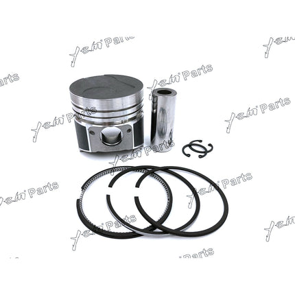 Piston + Ring Kit Set STD 72mm For Kubota D905 / V1205 Engine Parts