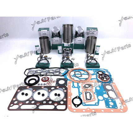 D1503 Cylinder Head + Overhaul Rebuild Kit For Kubota Engine Excavator RePair Parts