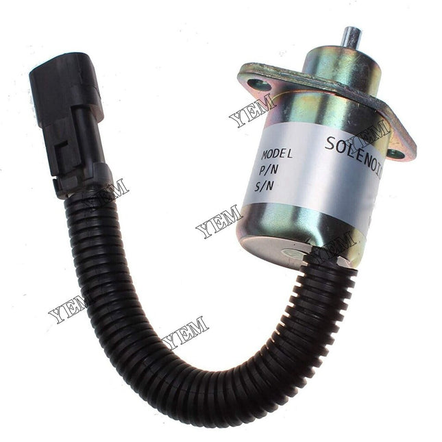 1727209 Fuel Shutoff Stop Solenoid For Caterpillar For CAT 247 257 3034 Engine