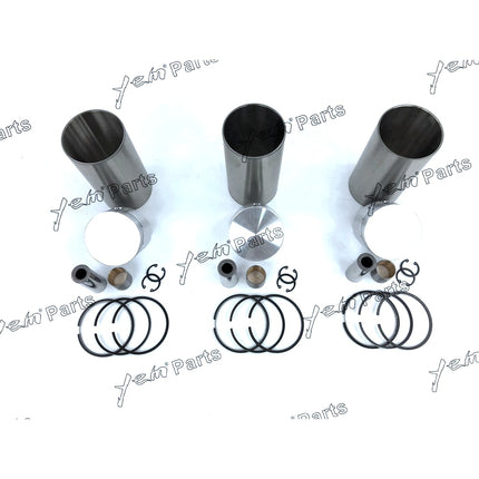 Liner Piston Kit Set STD For Kubota D950 (Liner x3 + Piston x3 + Ring x3) Engine Parts