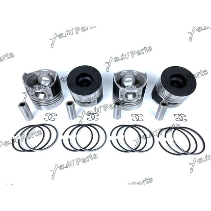 Piston + Ring Kit Set STD 109mm For Kubota V4300 (16132-21110) Engine Parts