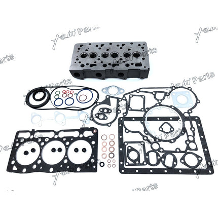 Complete Diesel Cylinder Head Kubota Engine D1005 + Full Gasket Set
