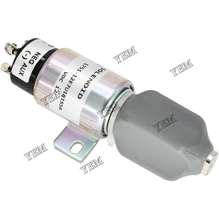 Stop Solenoid 1751-12E7U1B1S5A For Cummins Caterpillar Excavator E70B