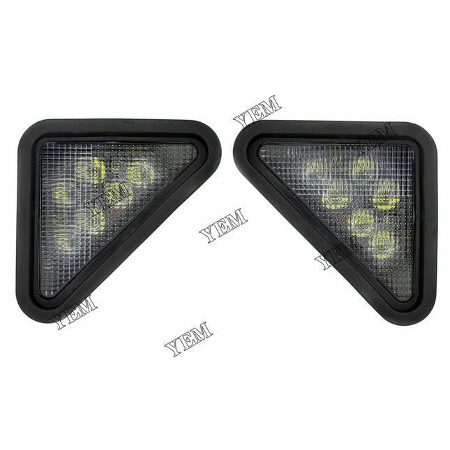 LED Headlight Kit Set Fit For Bobcat PN: 7259523, 7259524, 6718042 Ship Free