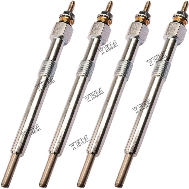 4PCS Glow plug For Bobcat S160 S185 S205 S550 S570 S590 T180/590 Kubota V2607-DI