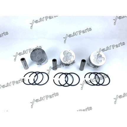Piston + Ring Kit Set STD For Mitsubishi L3E PIN:21MM Engine Parts