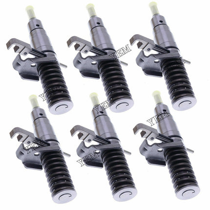 6PCS Fuel Injector 127-8216 1278216 for CAT E322B HEUI 3114 3116 Engine