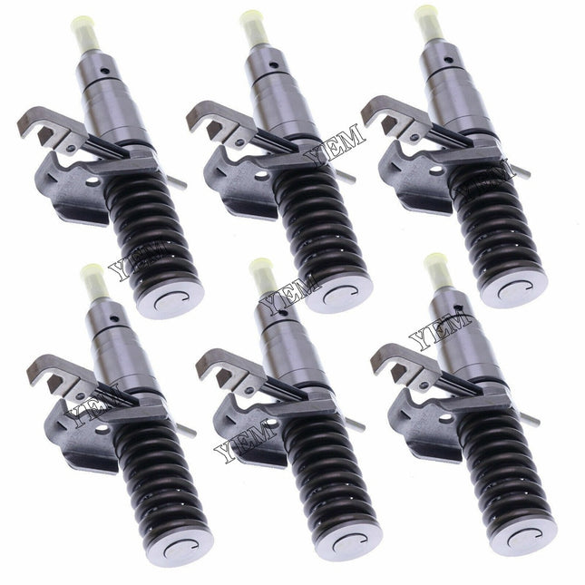 6PCS Fuel Injector 127-8216 1278216 for CAT E322B HEUI 3114 3116 Engine