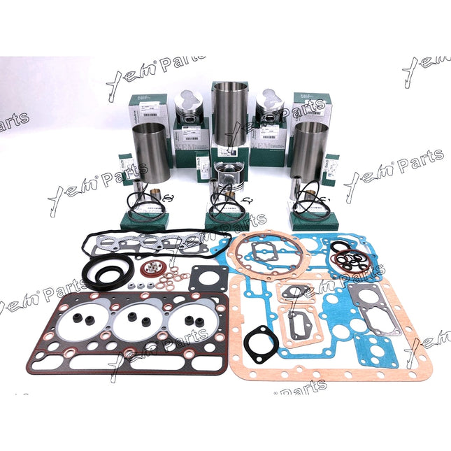For Kubota D1503 Engine Rebuild Kit + 0.50MM For KX91-3 U35 R420 L2900 L3000 L3010