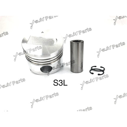 Piston + Ring Kit Set STD For Mitsubishi S3L Engine Parts