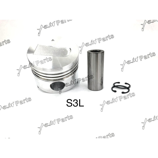 Piston + Ring Kit Set STD For Mitsubishi S3L Engine Parts
