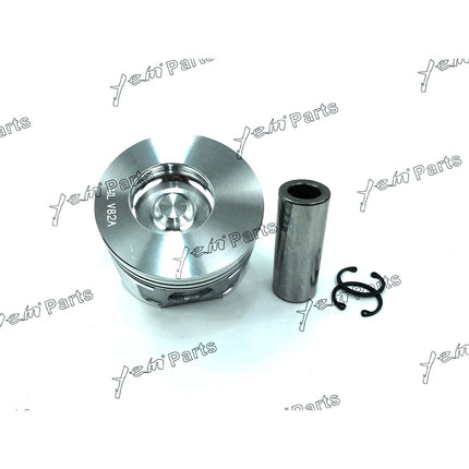 3 Sets STD Piston Set (Pin & Clip & Ring) 82mm For Yanmar 3TNV82 3TNV82A Engine