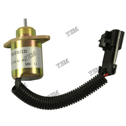 Fuel Shut Down Solenoid Kubota R90 R- 25-15230-01 251523001 Stop solenoid V 1505