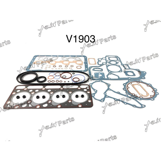 Full Gasket Set For Kubota 4D80 V1903 Engine Parts