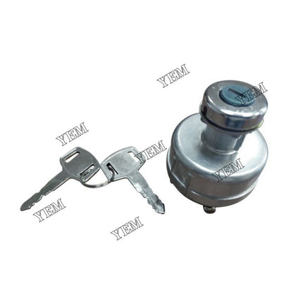 For Mitsubishi Caterpillar Forklift Switch W/Key FG25 MB91106-07400 91205-14900