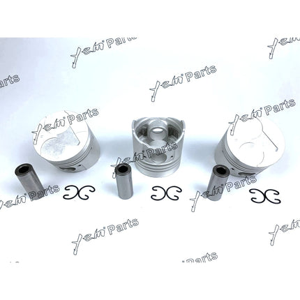 Pistons Set For Kubota D905 STD x3 PCS Engine Parts