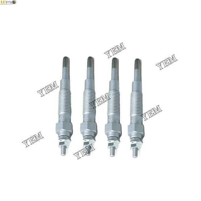 4PCS Plug Glow set For Toyota 1DZ Diesel Engine 5FD 6FD 7FD 8FD Forklift Truck