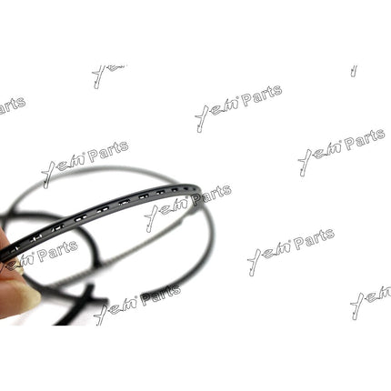 3 Sets STD Piston Ring For Yanmar Excavator Engine 3TNE74 3TNV74 3D74E