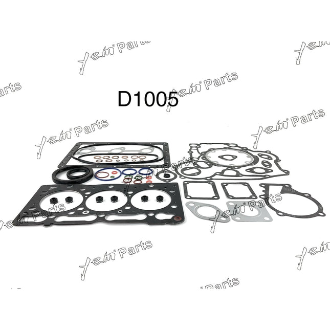 Full Gasket Set For Kubota D1005 / 3D76 Engine Parts