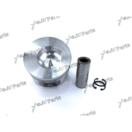 3 Sets STD Piston Set (Clip & Pin) W Rings For Yanmar 3TNE88 3D88E 3D88 Engine