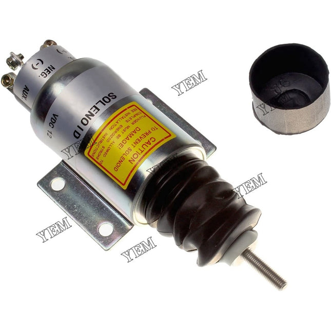 Stop Solenoid SA-3846 2001-12E2U1B2S2A with 3 Terminals For Woodward 2000 Series