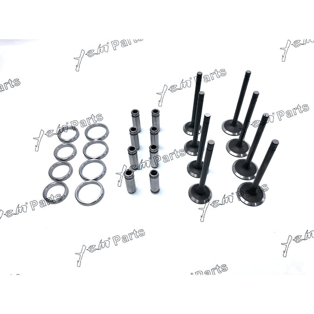 1 Set Engine Valve Guide Seat Intake Valve and Exhaust Valve For Kubota V1505