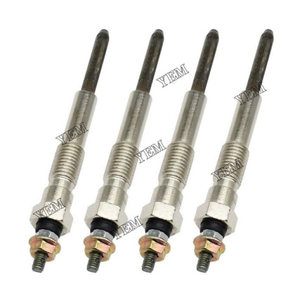 4 PCS Glow Plug KO600-815-1340 For Komatsu D21E-6 Engine 4D94 4D95L 4D95LE 4D95S