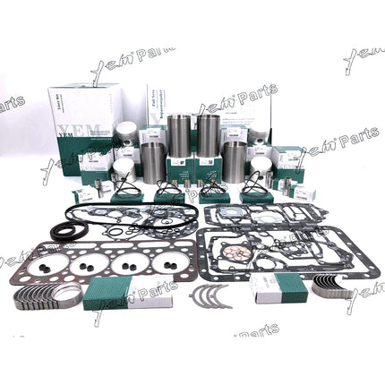 For Kubota V1702 V1702B Engine Overhaul Rebuild Kit For KH90 For Bobcat743 733 Excavator