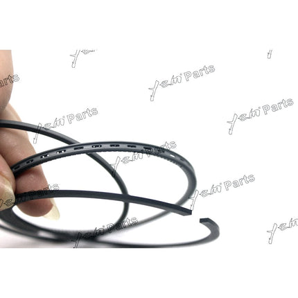 3 Sets STD Piston Ring For Yanmar Excavator Engine 3TNE74 3TNV74 3D74E