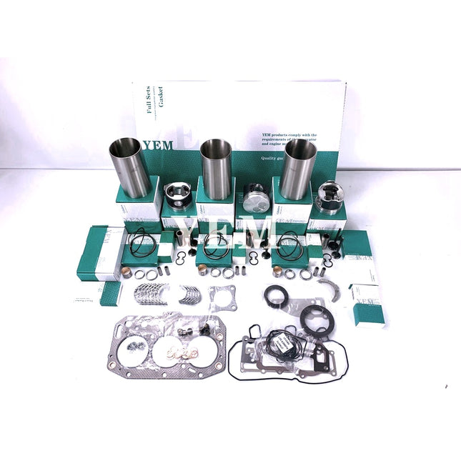 For Yanmar Engine 3TNV70-HGE For John Deere Gator XUV 850D Overhaul Rebuild Kit