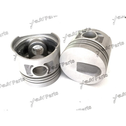 4 Sets STD Piston Set (Pin & Clip) W Rings For Mitsubishi S4E2 Engine 98mm