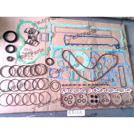 Overhaul Gasket Set Kit For Komatsu PC130-7 PC130-7K SAA4D95LE-3 Excavator