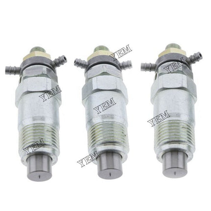 3PCS Fuel Injector For Kubota D750 D850 D950 D1302 D1402 V1702 V1902