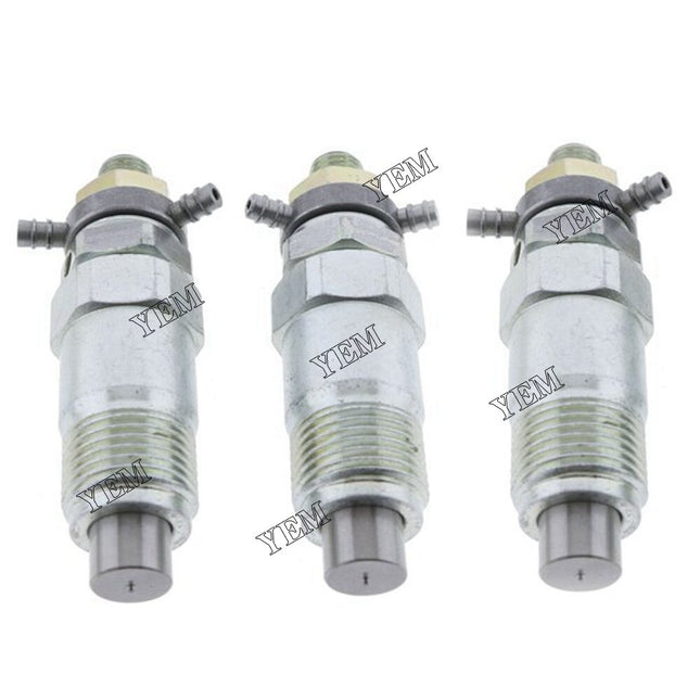 3PCS Fuel Injector For Kubota D750 D850 D950 D1302 D1402 V1702 V1902