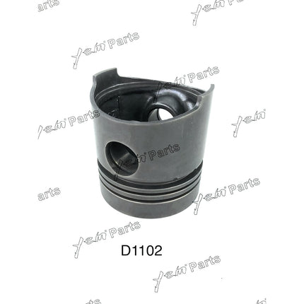 Piston Set Oversize 76mm ( + 0.50mm) For Kubota D1102 Engine Parts