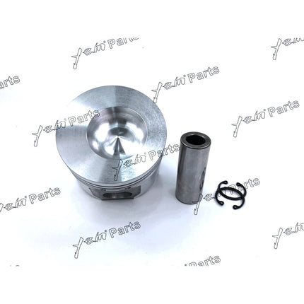 3 Sets STD Piston Set (Clip & Pin) W Rings For Yanmar 3TNE88 3D88E 3D88 Engine
