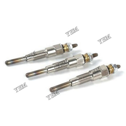 3 Pieces Glow Plug For Kubota D902 Engine UTV900 BX2360 BX2370 BX25 tractors