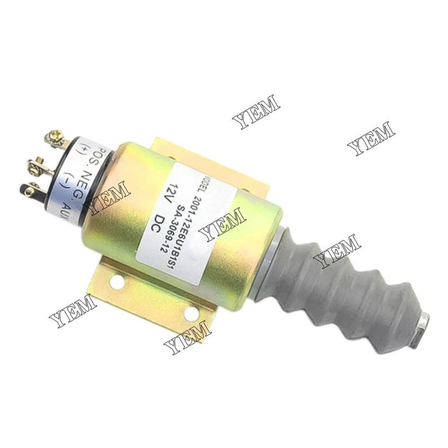 2001-12E6U1B1S1 SA-3069 12V Shutoff Stop Solenoid Valve For Cummins Engine
